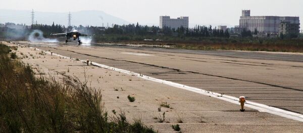 تلاش تروریست ها در سوریه برای حمله به پایگاه هوایی روسیه تلاش تروریست ها در سوریه برای حمله به پایگاه هوایی روسیه - اسپوتنیک ایران