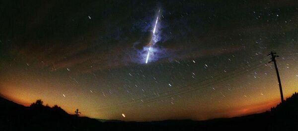 رویت یک شی نورانی ناشناس در آسمان  ژاپن - اسپوتنیک ایران  