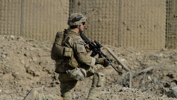 سرباز آمریکایی در افغانستان - اسپوتنیک ایران  