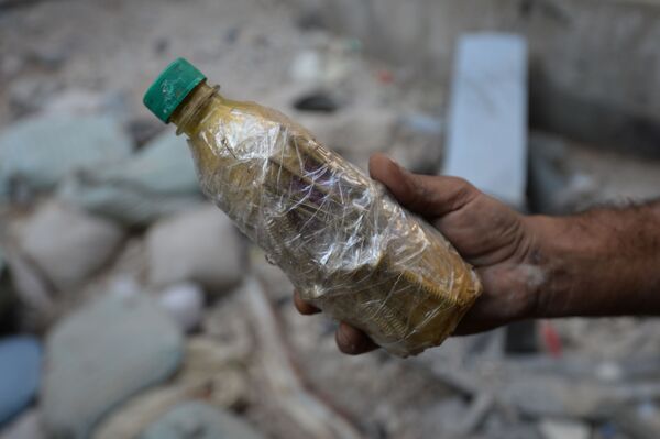 بمب دست سازی که توسط شبه نظامیان تولید شده - اسپوتنیک ایران  