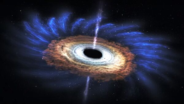 NASA_Massive Black Hole Shreds Passing Star - اسپوتنیک ایران  
