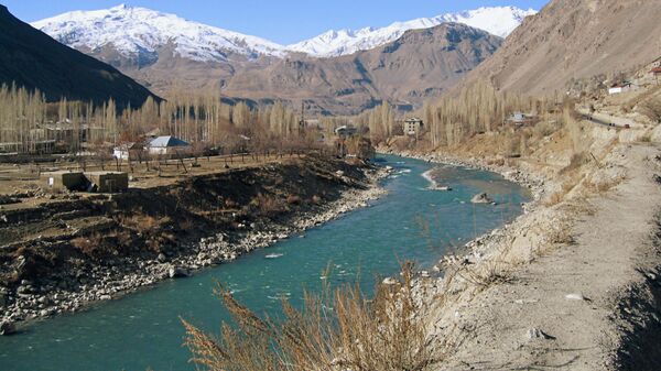 رود پنج در مرز تاجیکستان - افغانستان - اسپوتنیک ایران  