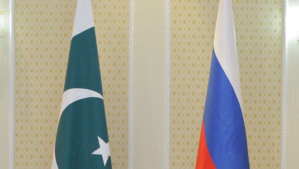 flags of Russia and Pakistan - اسپوتنیک ایران  