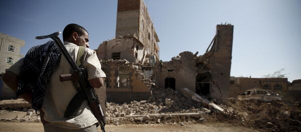 Последствия авиаударов по Сане, Йемен - اسپوتنیک ایران  