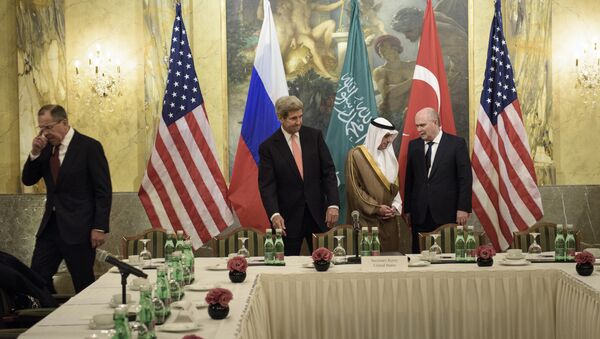 پایان اولین بخش مذاکرات چند جانبه درباره سوریه در وین - اسپوتنیک ایران  