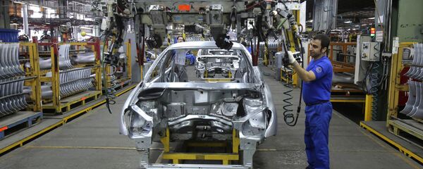 توقف تولید خودرو در ایران خودرو  - اسپوتنیک ایران  