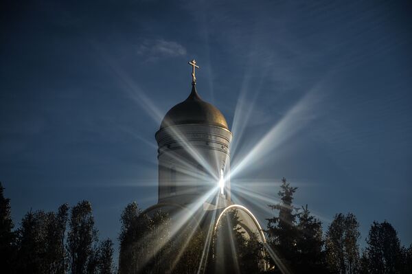 کلیسای گئورگی  پابدونوستس در تپه های « پاکلونی» مسکو - اسپوتنیک ایران  