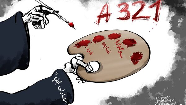 شارلی ابدو کاریکاتورهای وقیحانه ای درباره سقوط ایرباس در مصر منتشر کرد - اسپوتنیک ایران  