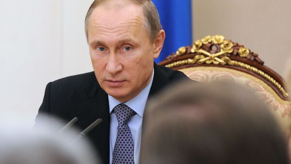 Президент России Владимир Путин провел заседание Совета безопасности РФ - اسپوتنیک ایران  
