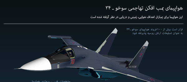 هواپیمای بمب افکن تهاجمی سوخو ـ 34 - اسپوتنیک ایران  