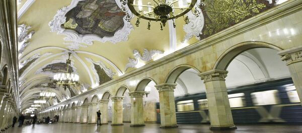 متروی مسکو. دنیای جادویی در زیر مسکو - اسپوتنیک ایران  