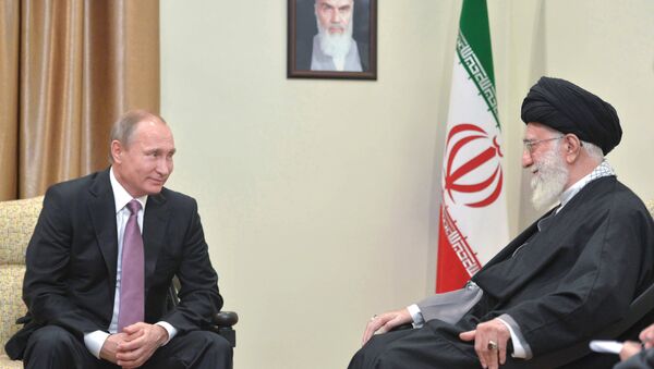 دیدار پوتین با رهبر جمهوری اسلامی  ایران در تهران - اسپوتنیک ایران  