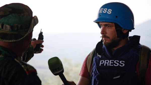 زخمی شدن سه خبرنگار روسی در سوریه - اسپوتنیک ایران  