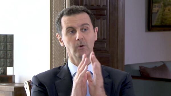 Интервью президента Сирии Башара Асада в Дамаске - اسپوتنیک ایران  
