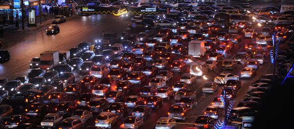 Пробка на Садовом кольце - اسپوتنیک ایران  