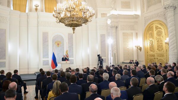 پیام سالانه پوتین به پارلمان روسیه در سال 2015 - اسپوتنیک ایران  